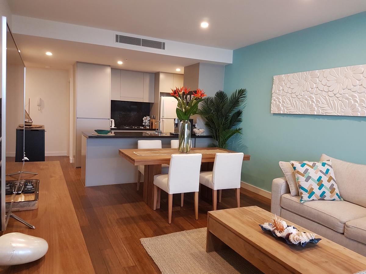Arena Luxury Beachfront Apartment Νιούκασλ Εξωτερικό φωτογραφία